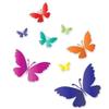 888 Graphics Colorful Butterflies Beautiful Golf Hat Clip with Magnetic Ball Marker view 4