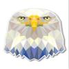 888 Graphics Eagle Triangles Golf Hat Clip with Magnetic Ball Marker view 4