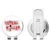 888 Graphics Cereal Killer Funny Golf Hat Clip with Magnetic Ball Marker view 1