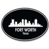 888 Graphics Fort Worth Texas Oval Golf Hat Clip with Magnetic Ball Marker view 4