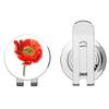888 Graphics Poppy Beautiful Vintage Style Golf Hat Clip with Magnetic Ball Marker view 1
