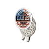 888 Graphics Star of David Art Jewish Golf Hat Clip with Magnetic Ball Marker view 2