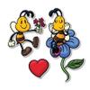 888 Graphics Cute Bees Set Golf Hat Clip with Magnetic Ball Marker view 4
