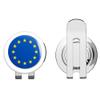888 Graphics European Union Circle Golf Hat Clip with Magnetic Ball Marker view 1