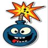 888 Graphics Bomb Blast Explode Golf Hat Clip with Magnetic Ball Marker view 4