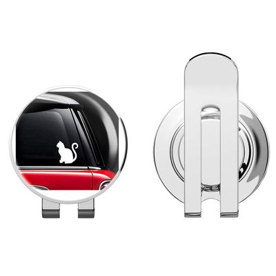 888 Graphics Cat Golf Hat Clip with Magnetic Ball Marker
