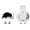 888 Graphics Armadillo Golf Hat Clip with Magnetic Ball Marker view 1