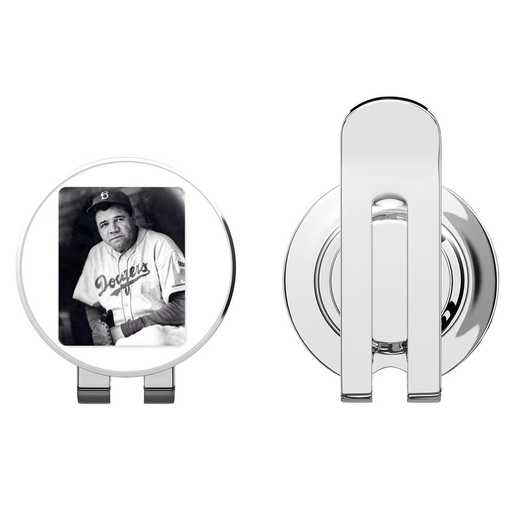 888 Graphics Babe Ruth Baseball Legend Golf Hat Clip with Magnetic Ball Marker