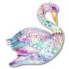 888 Graphics Beautiful Swan Watercolor Art Golf Hat Clip with Magnetic Ball Marker view 4