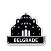 888 Graphics Belgrade Golf Hat Clip with Magnetic Ball Marker view 4