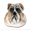 888 Graphics Bulldog Golf Hat Clip with Magnetic Ball Marker view 4