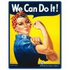 888 Graphics We Can Do It! Rosie The Riveter WWII Golf Hat Clip with Magnetic Ball Marker view 4