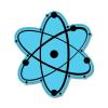 888 Graphics Atom Physics Science Golf Hat Clip with Magnetic Ball Marker view 4