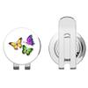 888 Graphics Butterflies Colorful Golf Hat Clip with Magnetic Ball Marker view 1