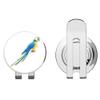 888 Graphics Blue Macaw Colorful Golf Hat Clip with Magnetic Ball Marker view 1
