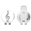 888 Graphics Colorful Treble Clef Music Golf Hat Clip with Magnetic Ball Marker view 1