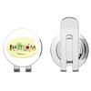 888 Graphics Barcelona Oval Golf Hat Clip with Magnetic Ball Marker view 1