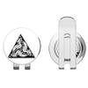 888 Graphics Celtic Triangle Design Birds Golf Hat Clip with Magnetic Ball Marker view 1