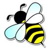888 Graphics Cute Bumble Bee Golf Hat Clip with Magnetic Ball Marker view 4