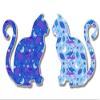 888 Graphics Cats Pattern Golf Hat Clip with Magnetic Ball Marker view 4
