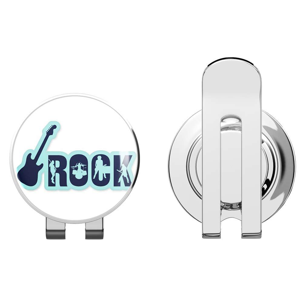 888 Graphics Rock Band Golf Hat Clip with Magnetic Ball Marker