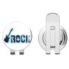 888 Graphics Rock Band Golf Hat Clip with Magnetic Ball Marker view 1