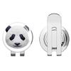 888 Graphics Geometric Panda Golf Hat Clip with Magnetic Ball Marker view 1