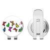 888 Graphics Colorful Monarch Butterflies Set Golf Hat Clip with Magnetic Ball Marker view 1
