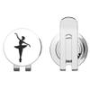 888 Graphics Ballerina Polka Dot Pattern Golf Hat Clip with Magnetic Ball Marker view 1