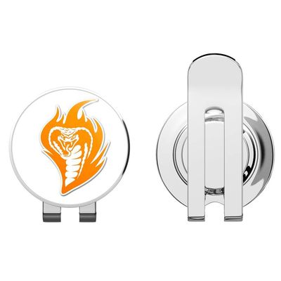 888 Graphics Cobra Flames Orange Golf Hat Clip with Magnetic Ball Marker