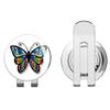 888 Graphics Cute Colorful Butterfly Golf Hat Clip with Magnetic Ball Marker view 1