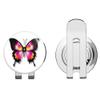 888 Graphics Beautiful Butterfly Colorful Golf Hat Clip with Magnetic Ball Marker view 1