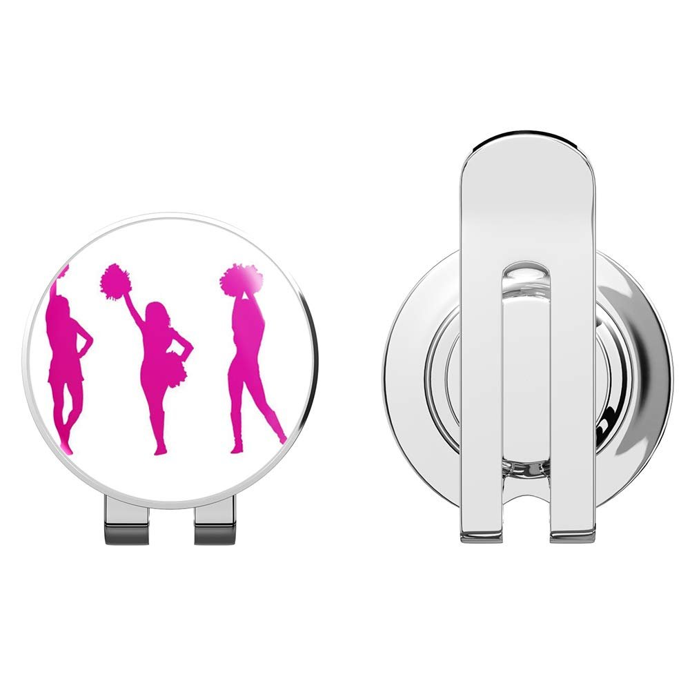 888 Graphics Cheerleaders Golf Hat Clip with Magnetic Ball Marker