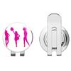 888 Graphics Cheerleaders Golf Hat Clip with Magnetic Ball Marker view 1