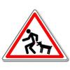888 Graphics Caution Dog Will Bite Sign Golf Hat Clip with Magnetic Ball Marker view 4
