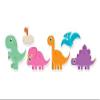 888 Graphics Cute Dinosaurs Colorful Golf Hat Clip with Magnetic Ball Marker view 4