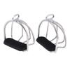 LEIPUPA Stainless Steel Endurance Flex Ride Caged Safety Stirrups Equestrian view 1