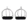 LEIPUPA Stainless Steel Endurance Flex Ride Caged Safety Stirrups Equestrian view 3