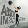 Yes4All Wall Ball, Soft Leather Weighted Iron Sand Ball for Dynamic Multifunctional Exercise, 10 LB + Target Sticker view 4