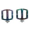 1 Pair Bike Pedal Universal Pedals Aluminum Alloy Bike Accessories for Fixed Gear (Colorful) view 4