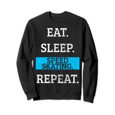 Speed Skating Vintage Gift Sweatshirt