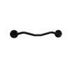 Pull-up Bars AGYH Wall Horizontal Bar, Home Pull-ups, Arm Exercises, Training Ring Resistance Band Equipment, Load 250kg, 2 Colors (Color : Black 1) view 1