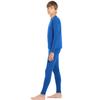 ViCherub Thermal Underwear Set for Boys Long Johns Fleece Lined Kids Base Layer Thermals Sets Boy Blue XL view 3