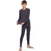 ViCherub Thermal Underwear Set for Boys Long Johns Fleece Lined Kids Base Layer Thermals Sets Boy Charcoal XS view 2