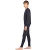 ViCherub Thermal Underwear Set for Boys Long Johns Fleece Lined Kids Base Layer Thermals Sets Boy Charcoal XS view 3