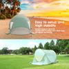 ISILER Pop Up Beach Tent, Portable Outdoor Shade, UPF 50+ Baby Shelter, Easy Setup Windproof Waterproof Canopy (Mint Green) view 4