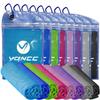 YQXCC Cooling Towels | 8 Pack 47"x12" | Ice Cool for Neck | Microfiber Soft Breathable Chilly | for Yoga, Sports, Golf, Gym, Camping, Running, Fitness, Workout & More Activities view 1