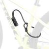 BV Bike Lock, Double Lock Cylinder Mount, 10 x70cm Cable, Anti-Theft Coiling Cable Lock for Bicycle (Made in Japan) view 1