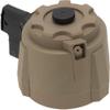 Evike Airsoft - Angel Custom 1500 Round Firestorm AEG Airsoft Drum Flashmag (Model: AUG/Dark Earth) view 3