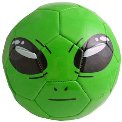 Alberts Gifts Alien Soccer Ball (Measures 9 inches in Diameter)
